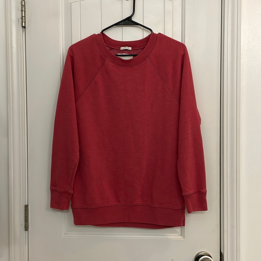 🩷American Eagle cherry pink  jegging fit sweatshirt size XS